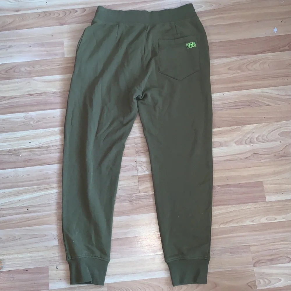 Ugg | Green Erica Relaxed Joggers Size S - Picture 6 of 9
